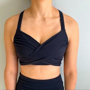 Lululemon Wrap It Up Black Bra
